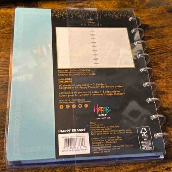 Happy Planner Disney Sleeping Beauty Classic Notebook -NEW - Picture 2 of 2